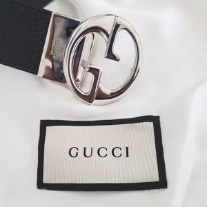 Gucci GG reversible marmont leather belt. Authentic.